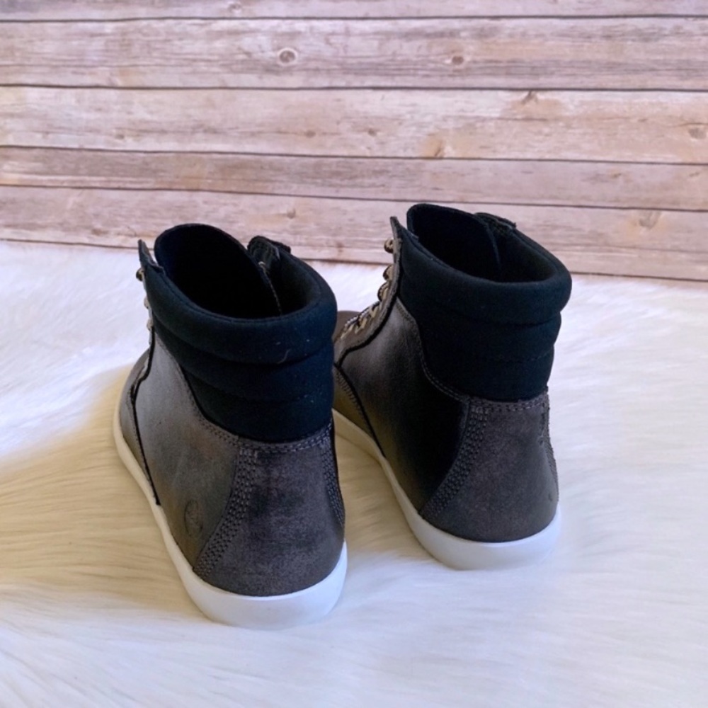 Timberland Women’s Black Metallic Dausette Sneaker Boots - Picture 5 of 6